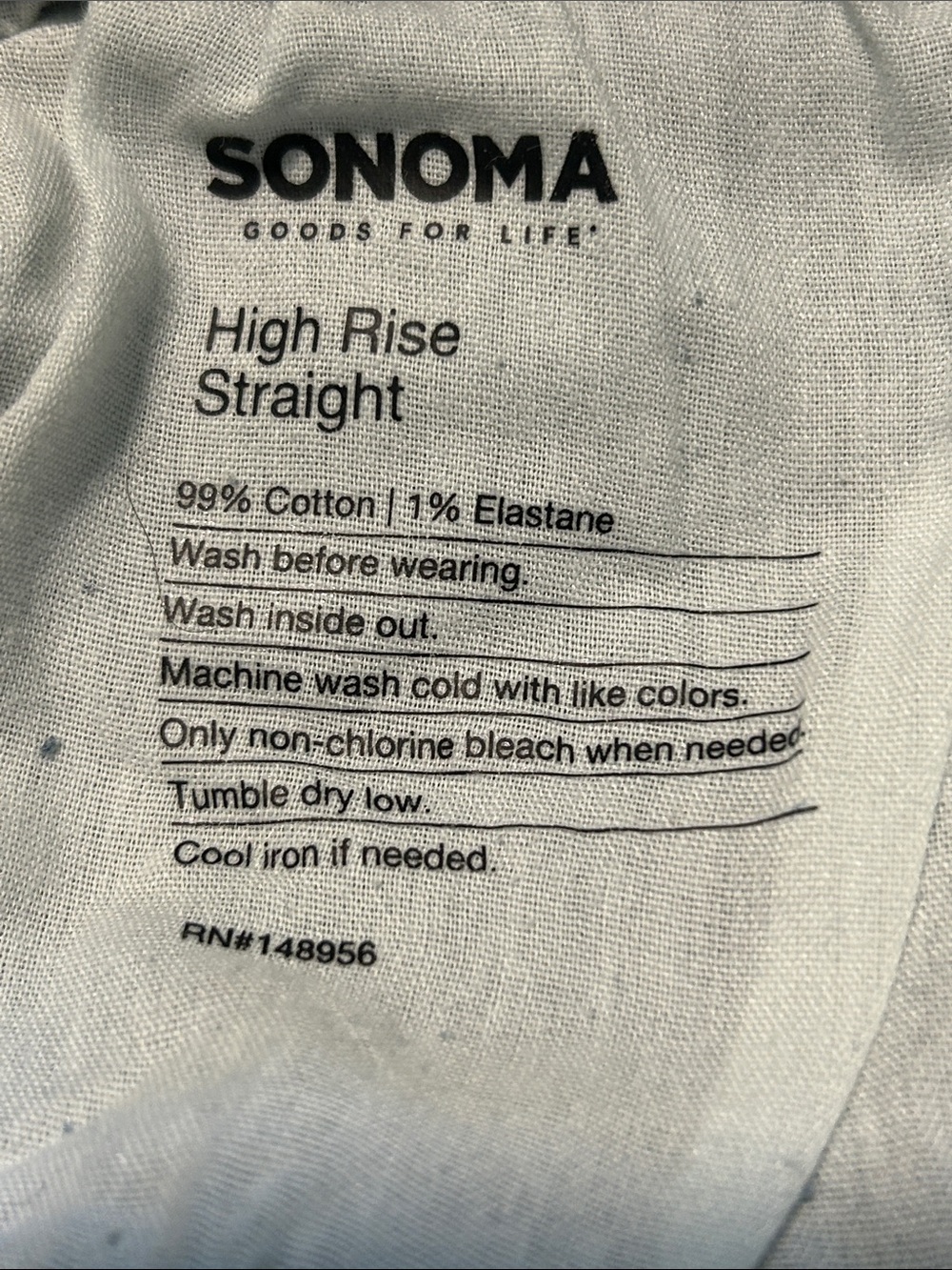 Sonoma Straight-Leg Women’s Jeans in Medium Blue Wash - Picture 4 of 4